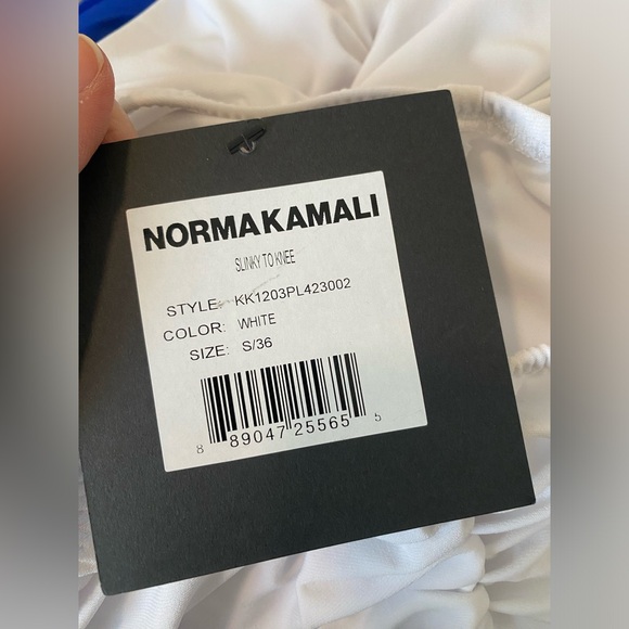 Norma Kamali white strapless dress - Picture 6 of 9